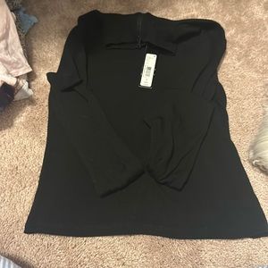 Alice and Olivia black turtleneck